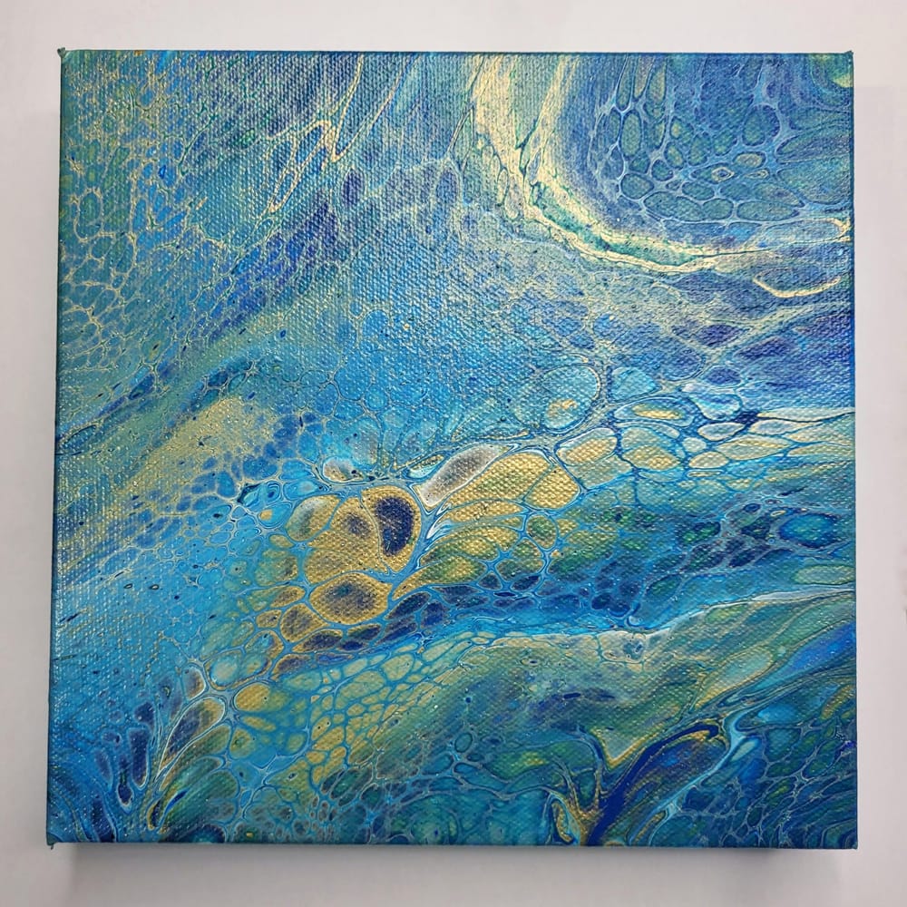 Paint Pouring - image 1 - student project