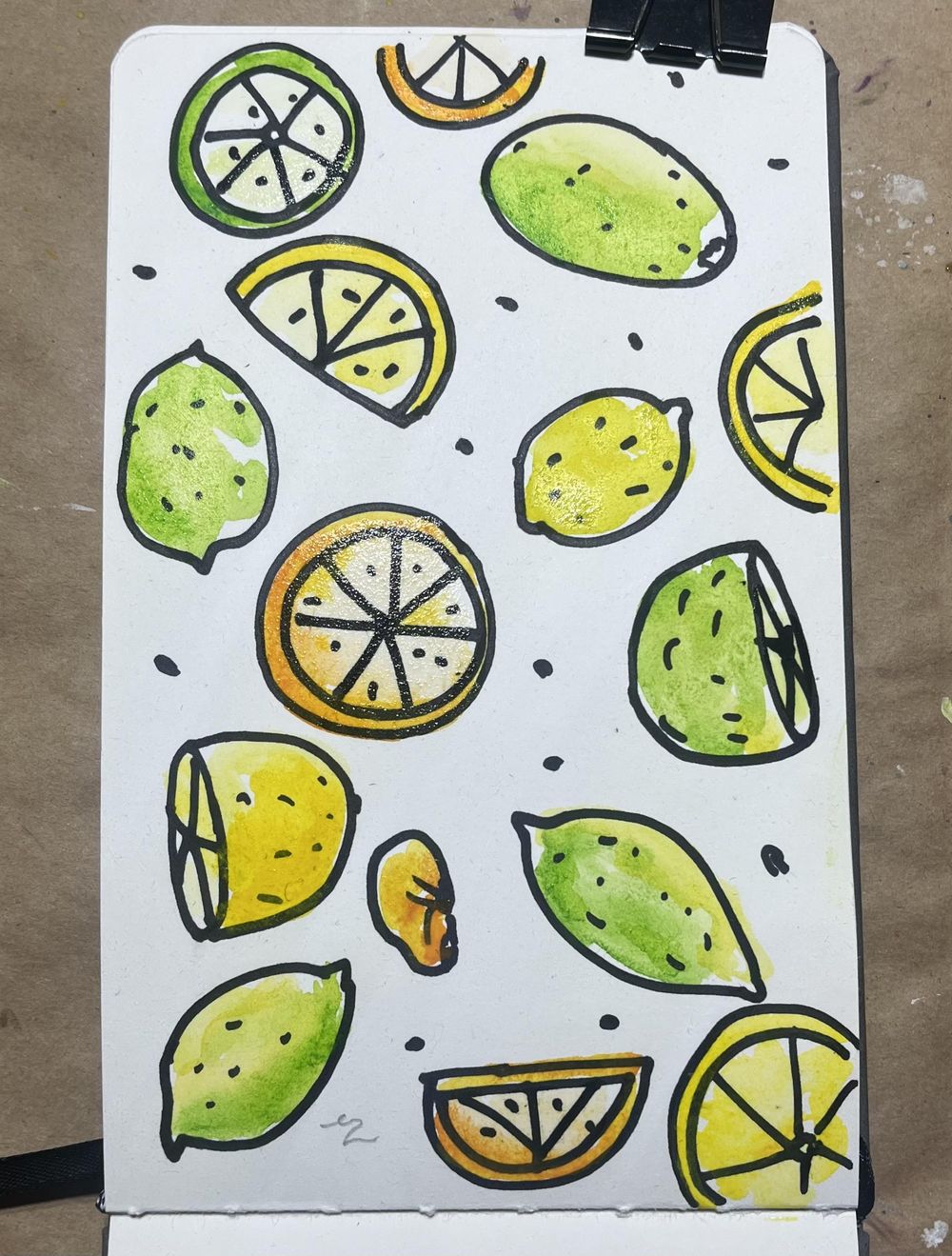 10 minute daily art journaling - image 4 - student project