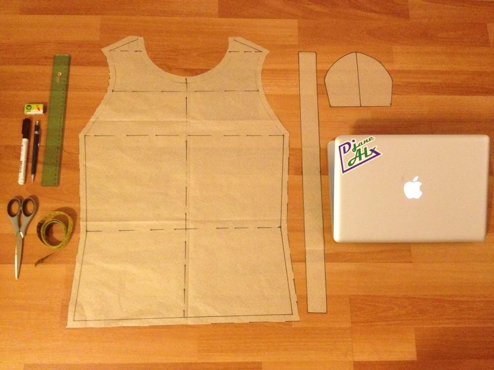 My first T-Shirt Pattern - image 7 - student project