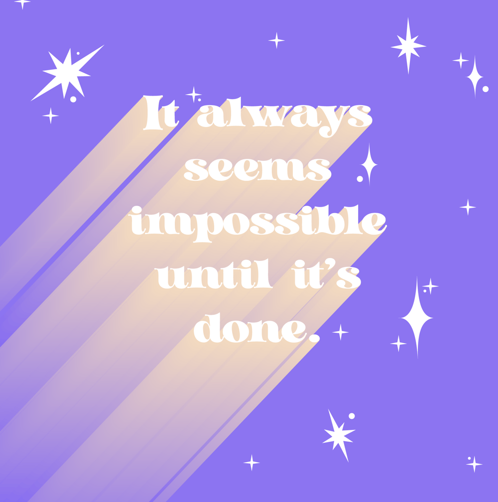 Quote poster - image 1 - student project