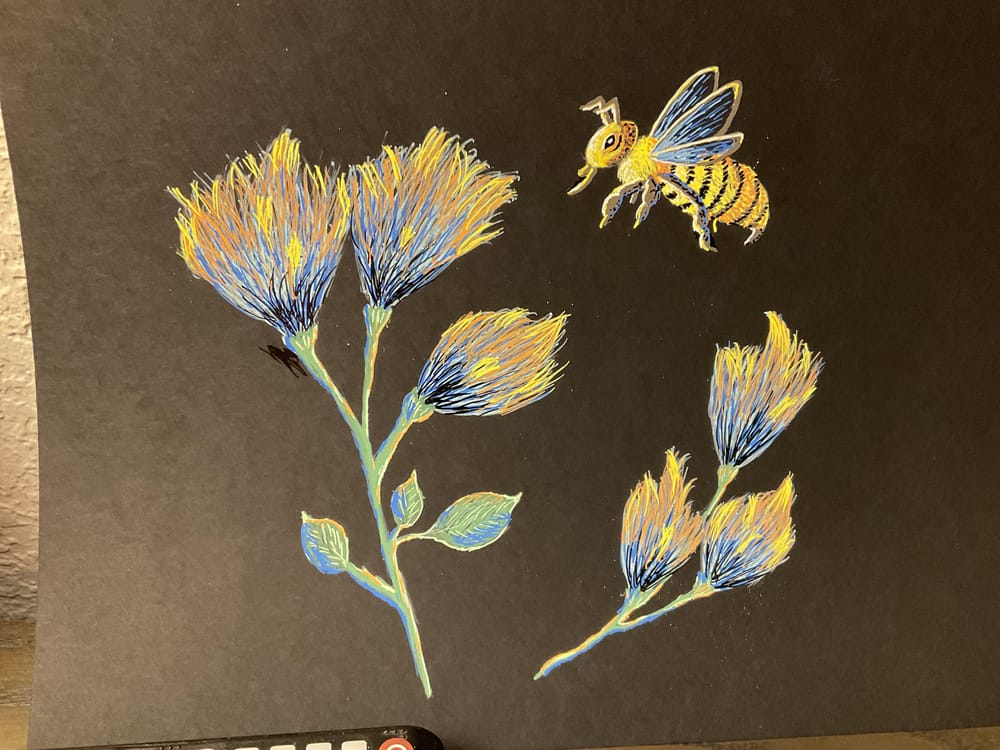 Successful bee - image 1 - student project