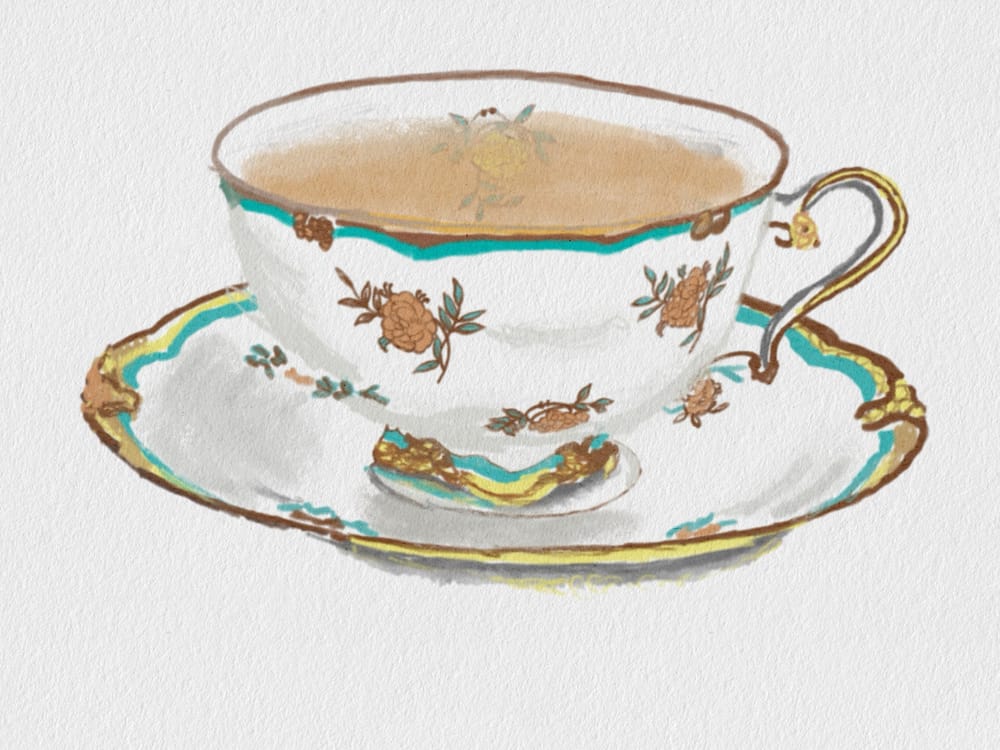 Cup and saucers - image 2 - student project