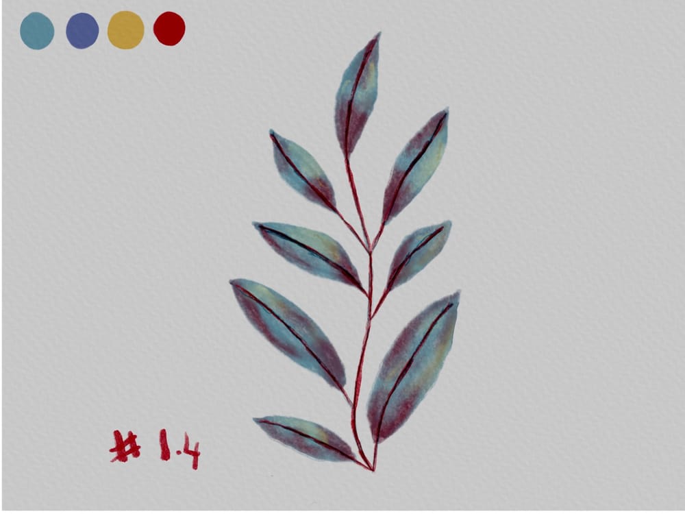 Watercolor pixels - image 2 - student project