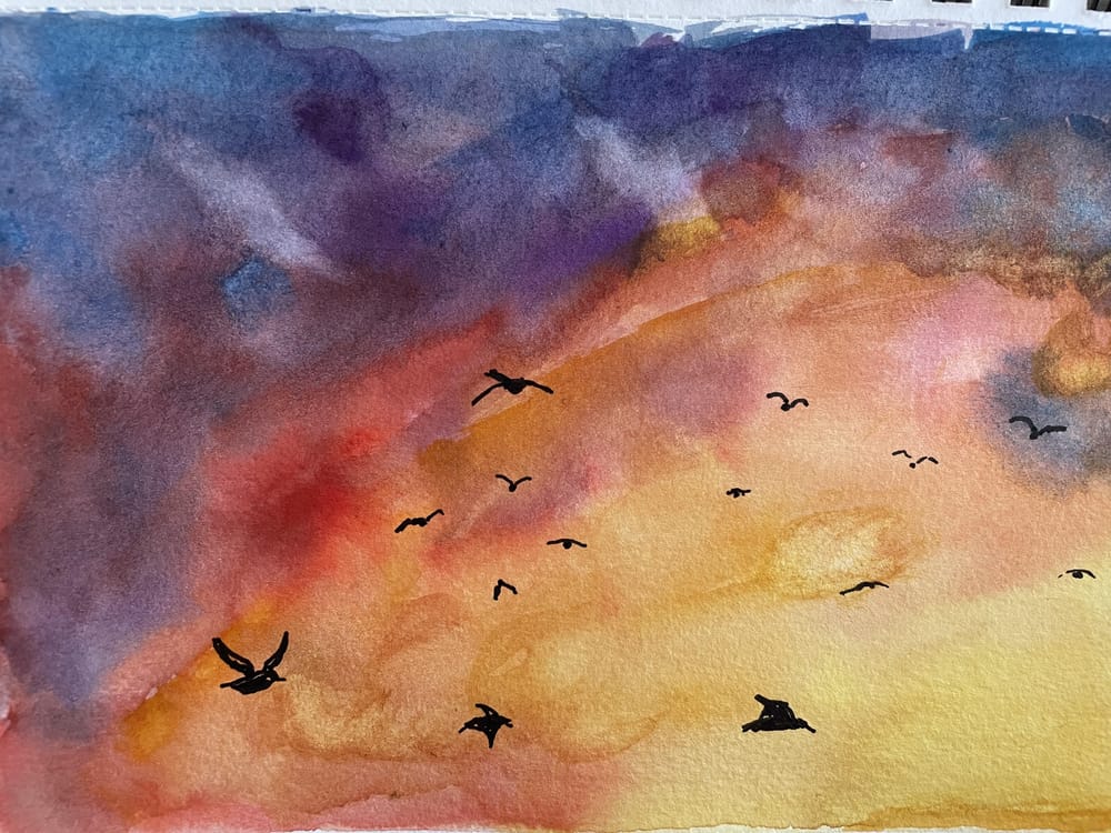 Birds in the sky - image 4 - student project