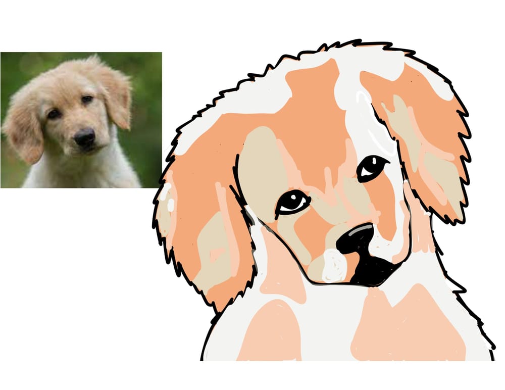 cartoon dogs - image 1 - student project