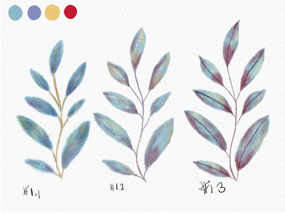 Watercolor pixels - image 1 - student project