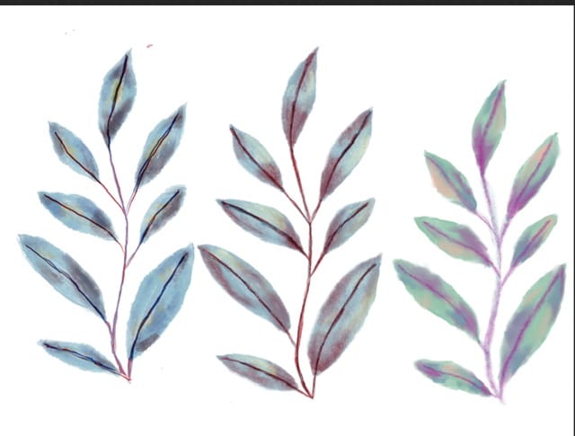 Watercolor pixels - image 3 - student project