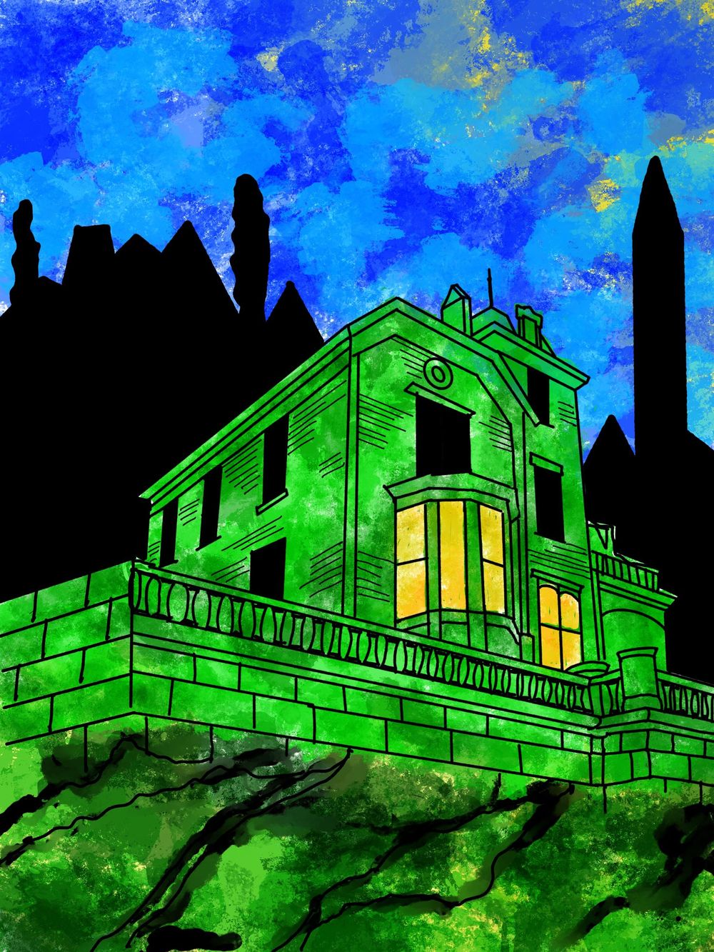 House on the mountain - image 1 - student project