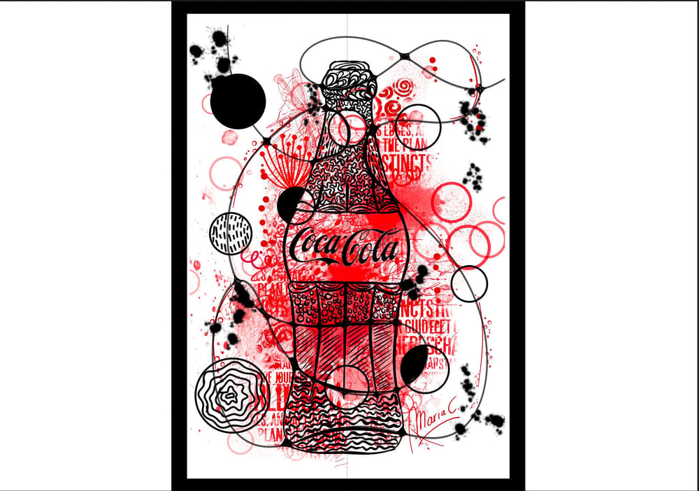 A mediative cola bottle!!! - image 1 - student project