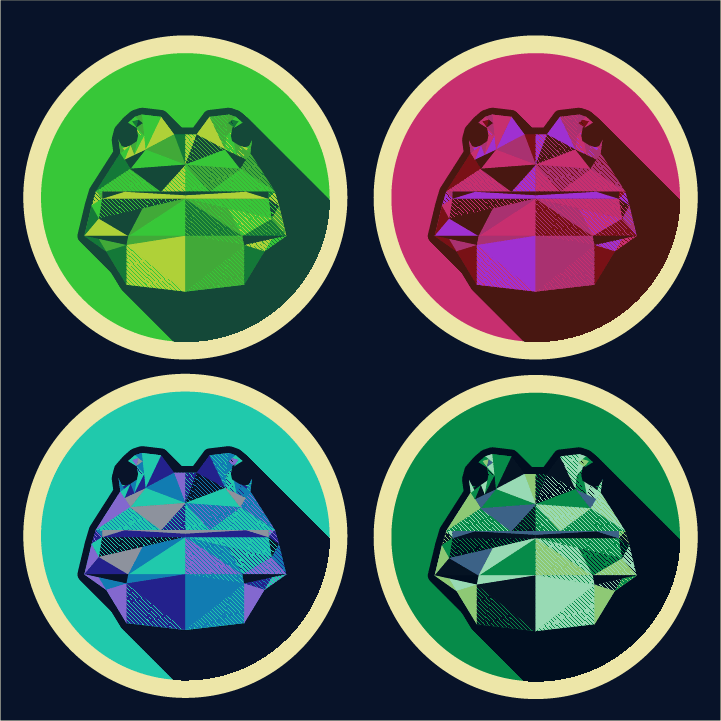 Geometric Frog - image 2 - student project