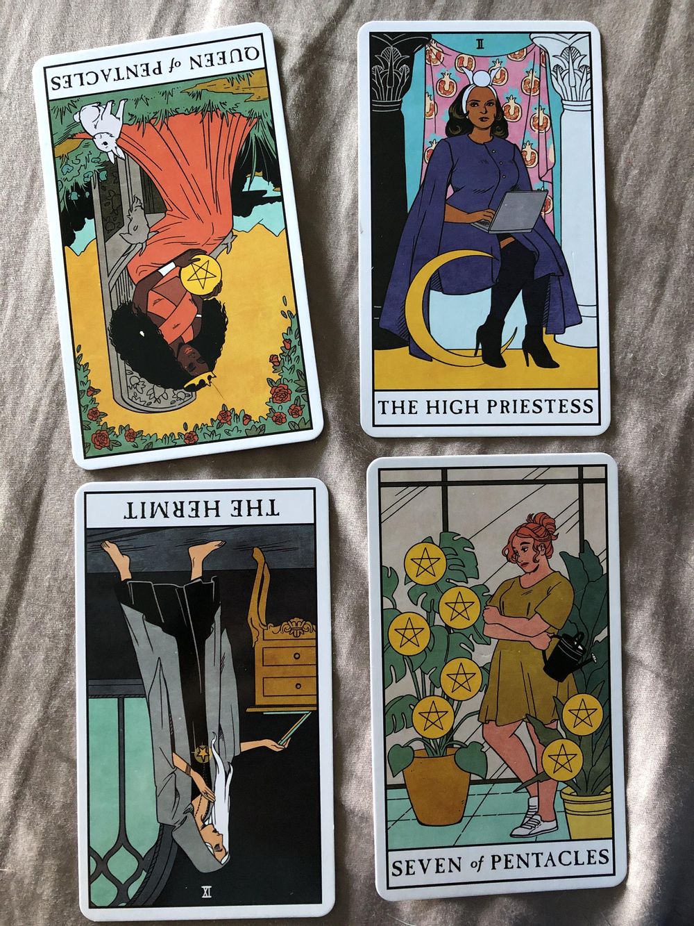 Moon Cycle Tarot Reading - image 1 - student project