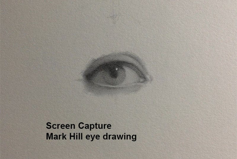 Drawing Eye Practice from Mark Hill Class - image 3 - student project