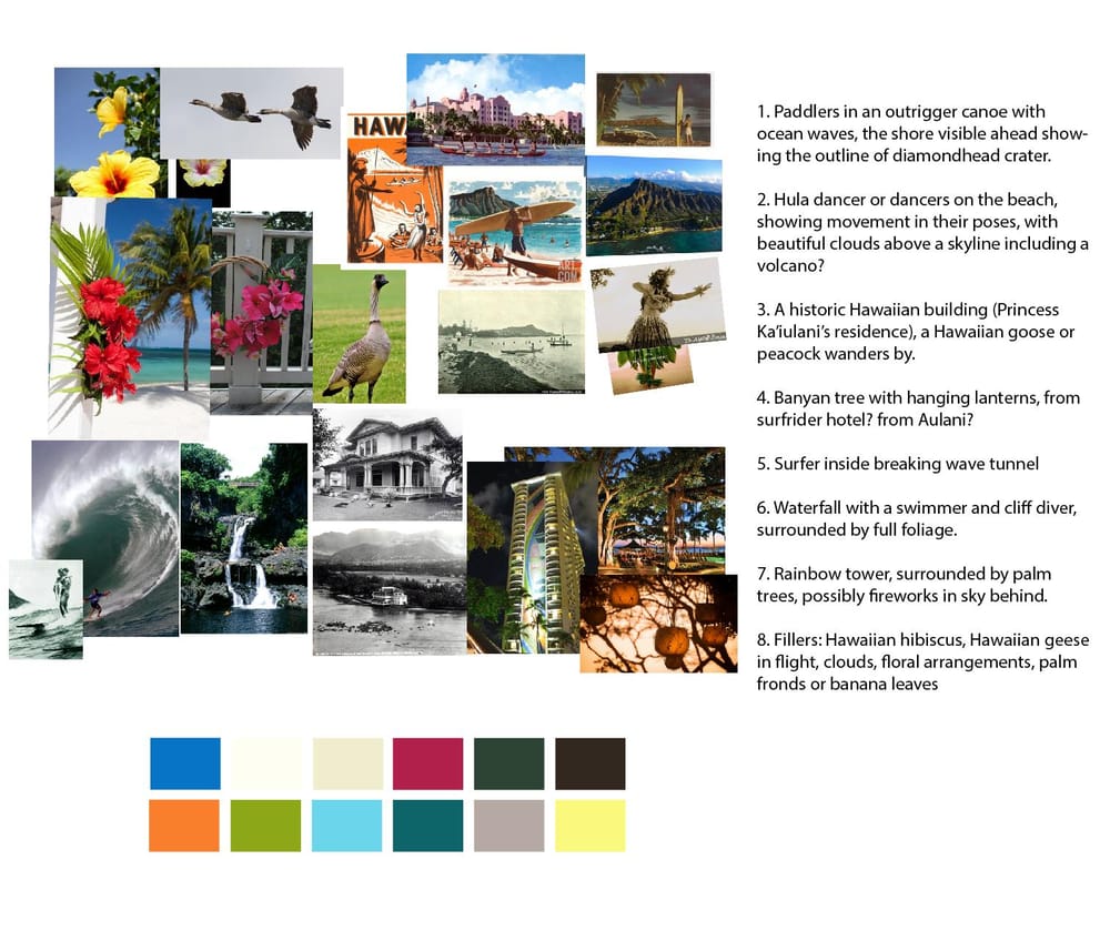 Toile de Waikiki - image 1 - student project