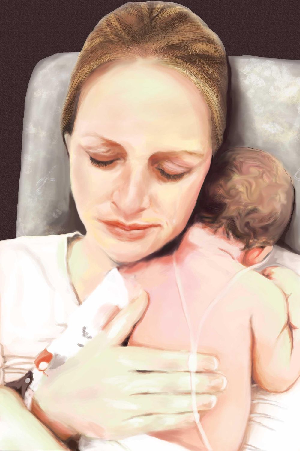 A Portrait of Myself and my Daughter - image 3 - student project