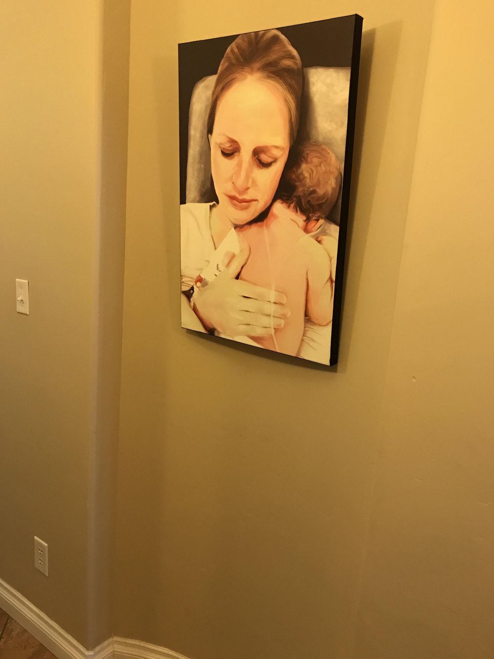 A Portrait of Myself and my Daughter - image 4 - student project