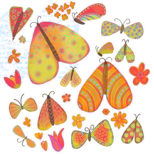 Moths Pattern - image 1 - student project