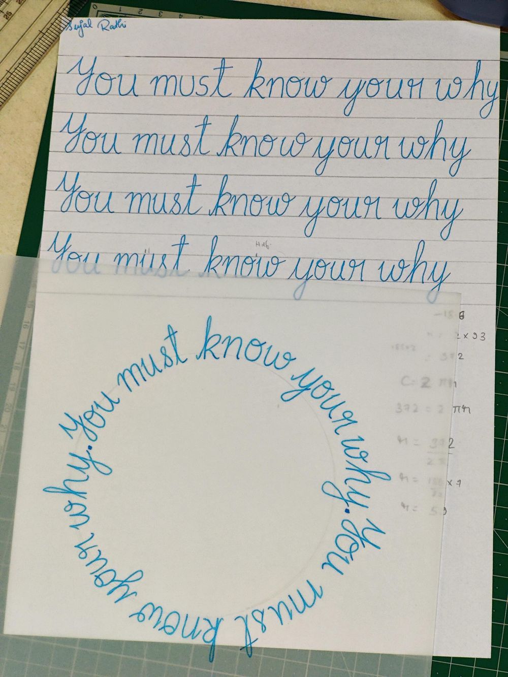 Know your why - image 1 - student project