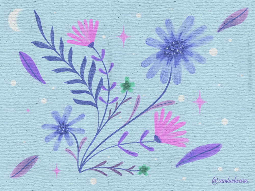 Flowers without reference - image 2 - student project
