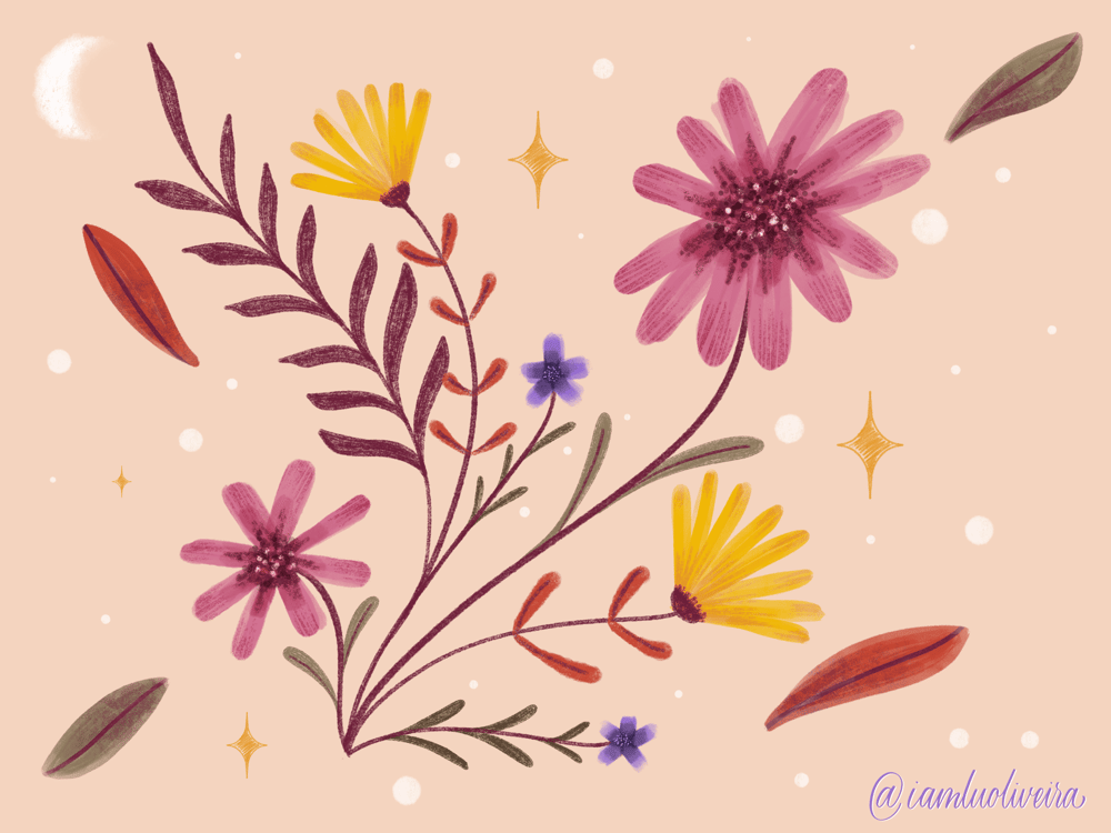 Flowers without reference - image 4 - student project
