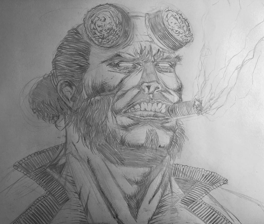 Superhero Head Studies - image 7 - student project