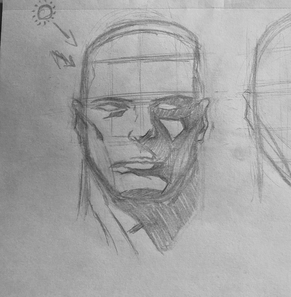 Superhero Head Studies - image 2 - student project