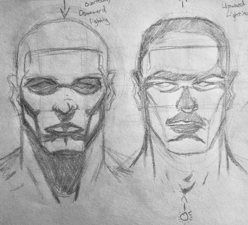 Superhero Head Studies - image 1 - student project