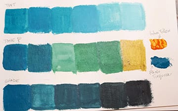 Acrylic color & brush play - image 2 - student project