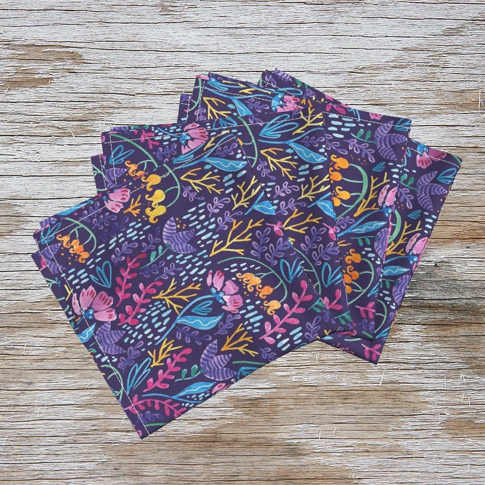 Watercolor Wonderland Flowers Pattern - image 3 - student project