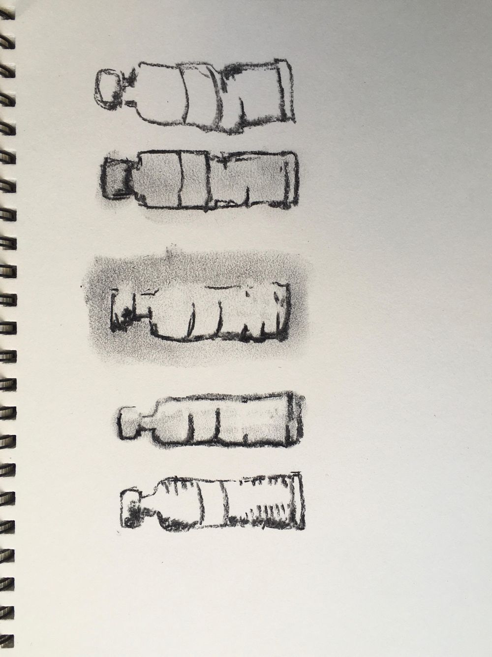 Playing with charcoal - image 1 - student project