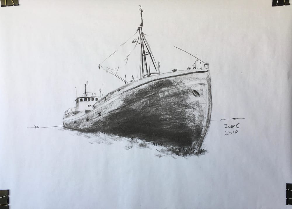 Playing with charcoal - image 3 - student project