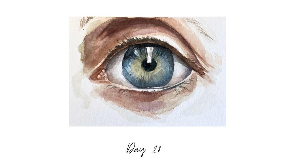 30 Days of Eyes With Watercolour - image 28 - student project