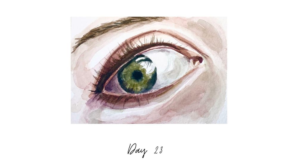 30 Days of Eyes With Watercolour - image 23 - student project