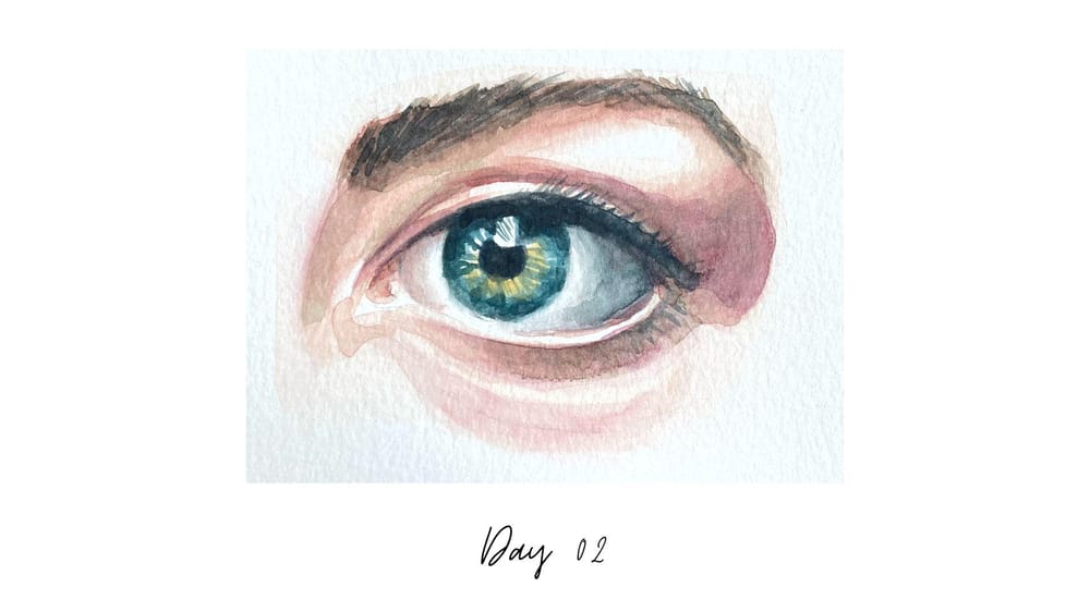 30 Days of Eyes With Watercolour - image 2 - student project