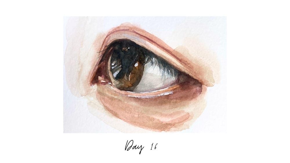 30 Days of Eyes With Watercolour - image 16 - student project
