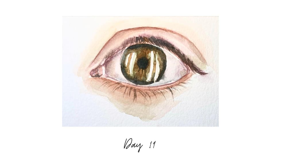 30 Days of Eyes With Watercolour - image 19 - student project