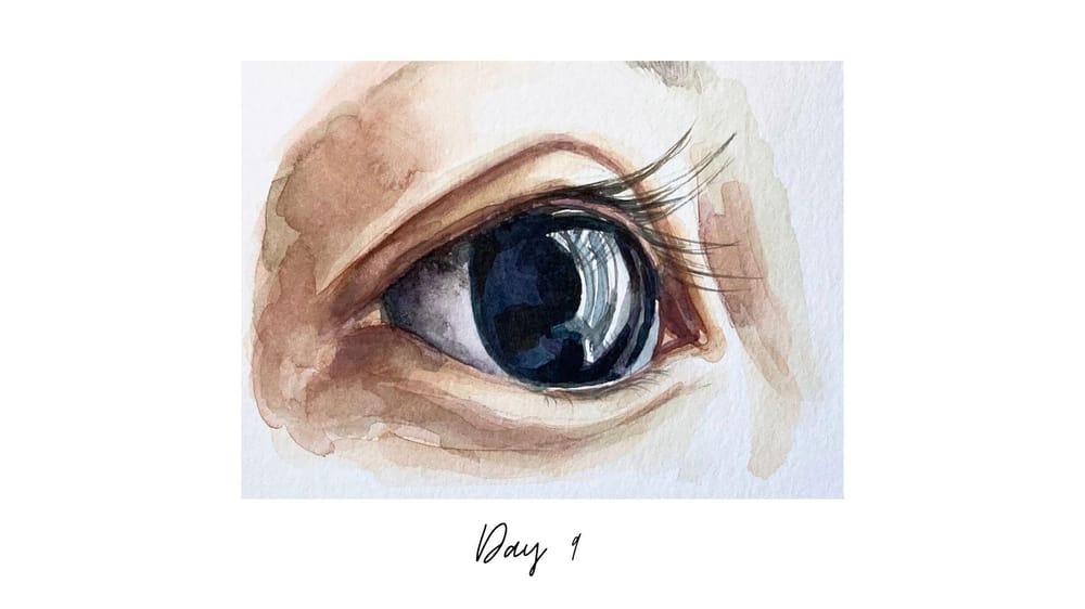 30 Days of Eyes With Watercolour - image 9 - student project