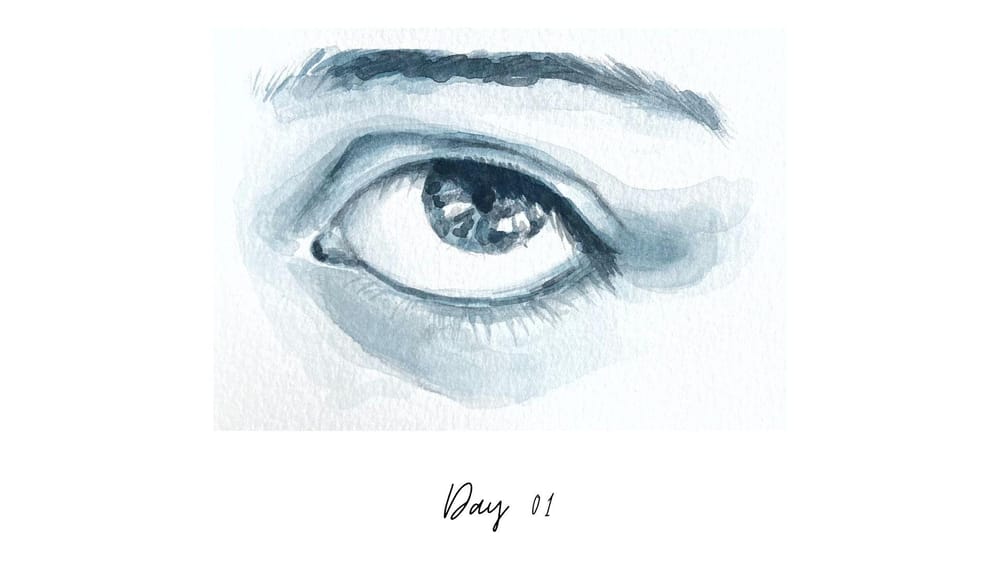 30 Days of Eyes With Watercolour - image 1 - student project