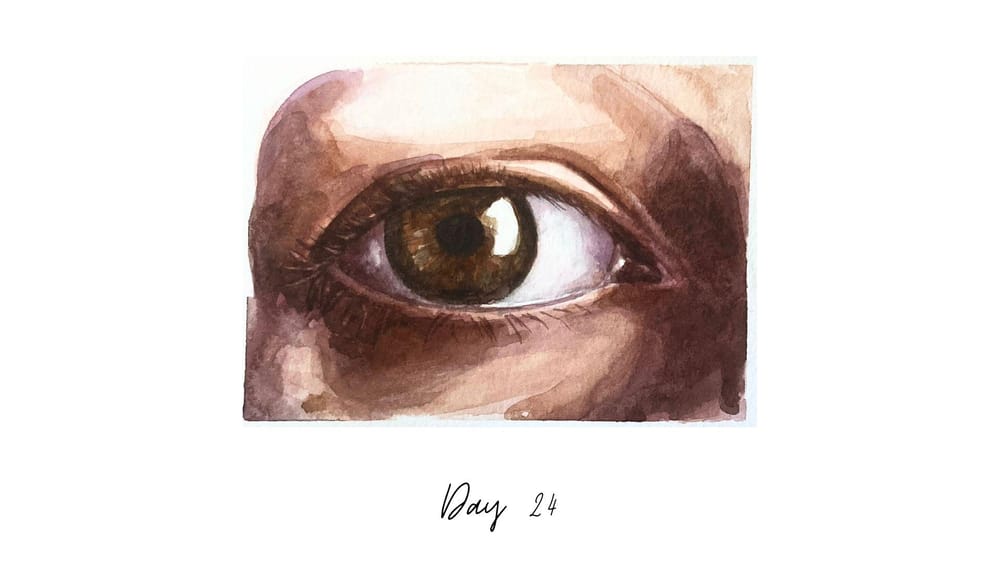 30 Days of Eyes With Watercolour - image 24 - student project