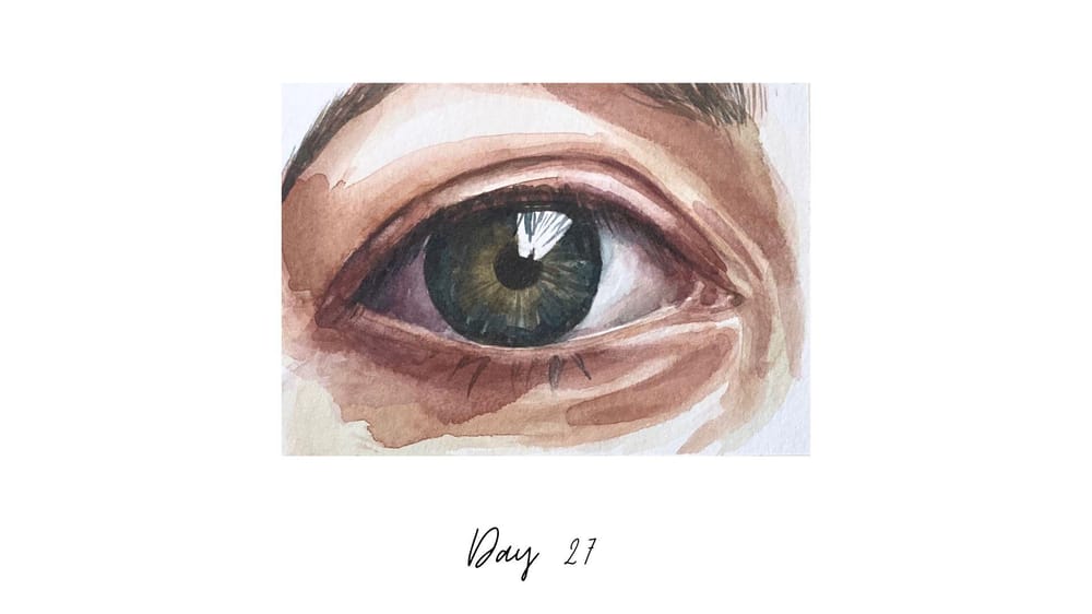 30 Days of Eyes With Watercolour - image 27 - student project