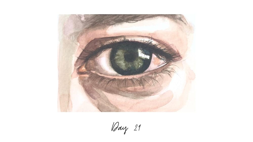 30 Days of Eyes With Watercolour - image 29 - student project