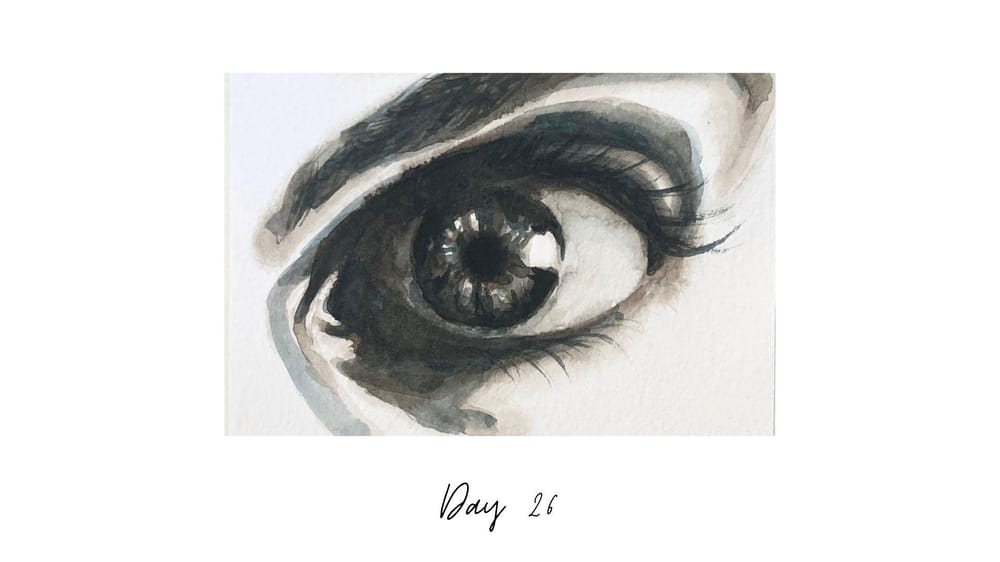 30 Days of Eyes With Watercolour - image 26 - student project