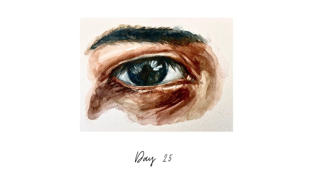30 Days of Eyes With Watercolour - image 25 - student project