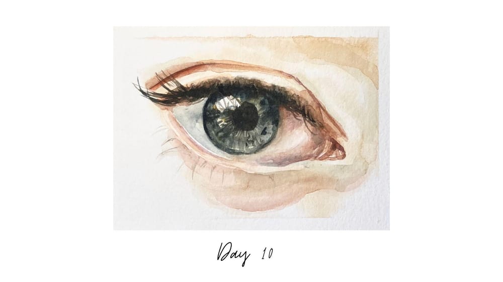30 Days of Eyes With Watercolour - image 10 - student project