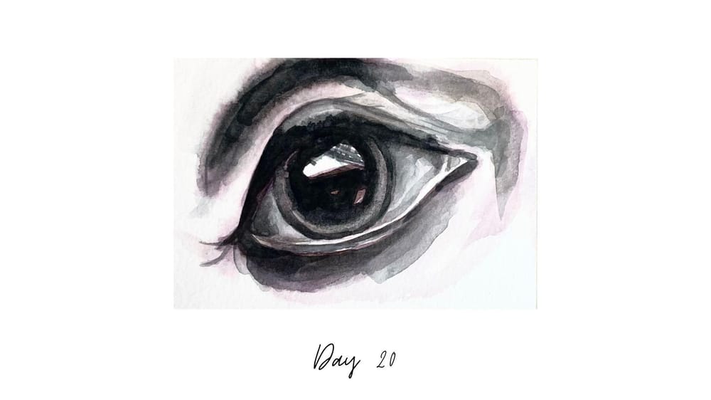 30 Days of Eyes With Watercolour - image 20 - student project