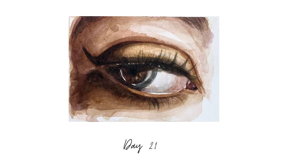 30 Days of Eyes With Watercolour - image 21 - student project