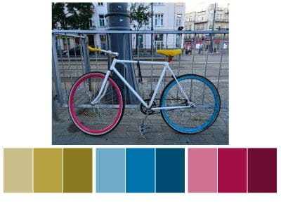 BikeBook Website - Moonrise Kingdom Inspired - image 2 - student project