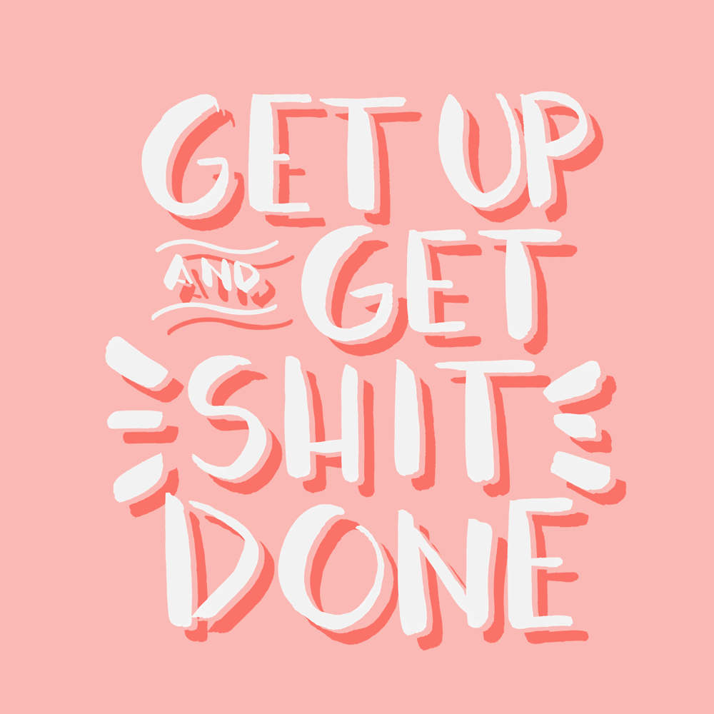 Brush Lettering - image 1 - student project