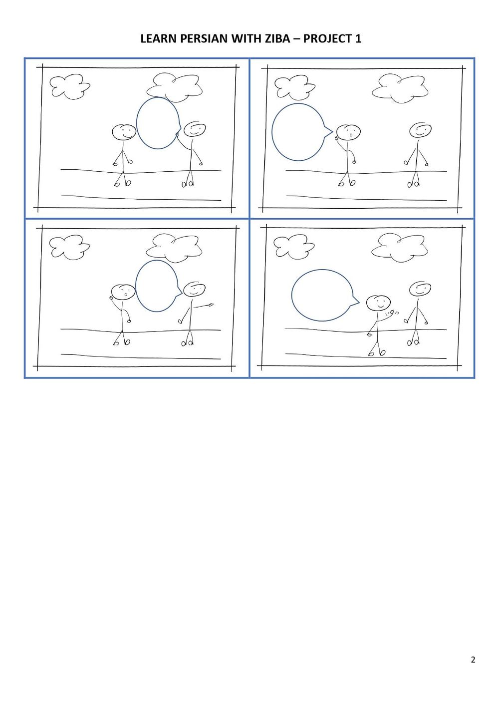 Basic conversation in Farsi - image 2 - student project