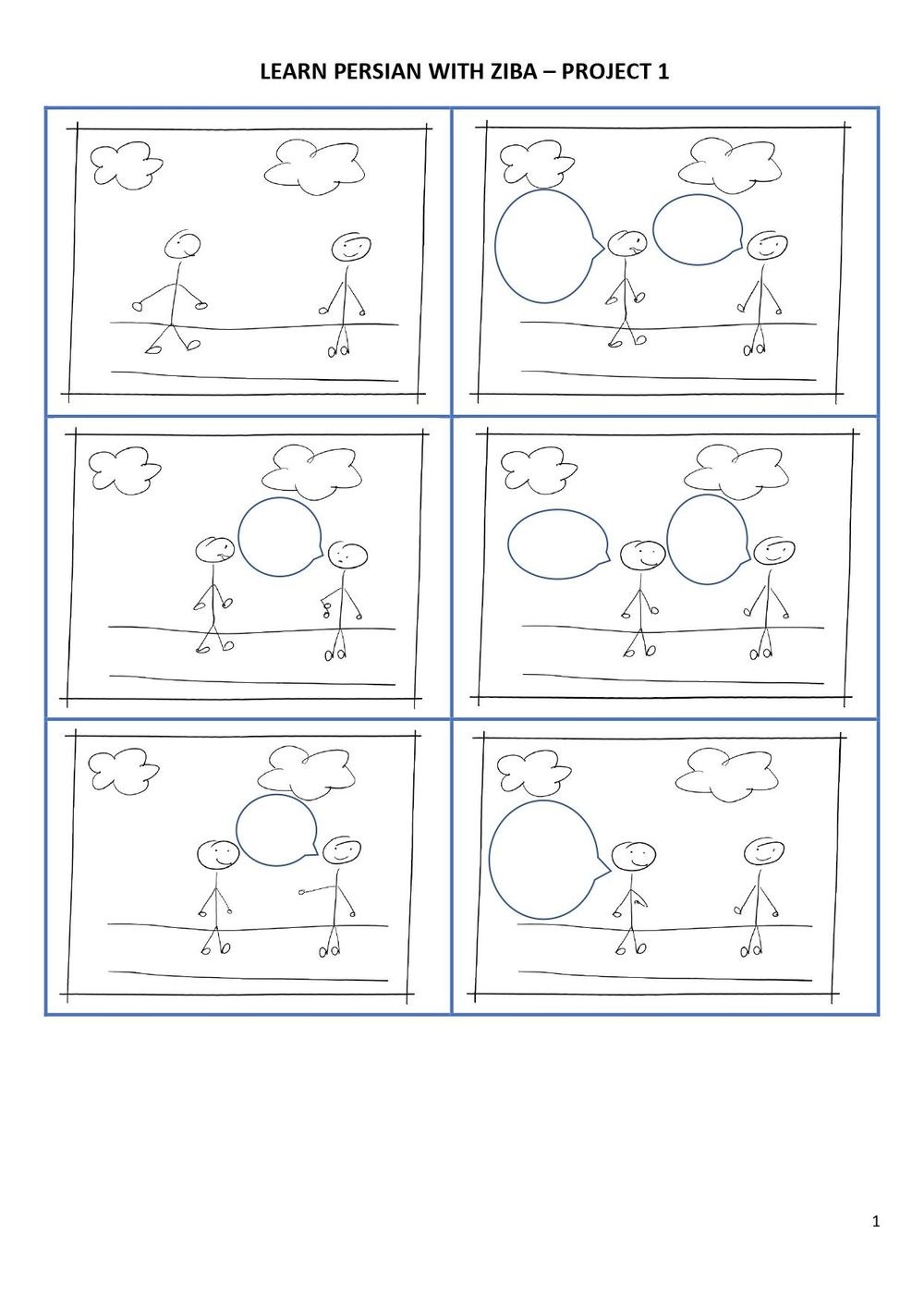 Basic conversation in Farsi - image 1 - student project