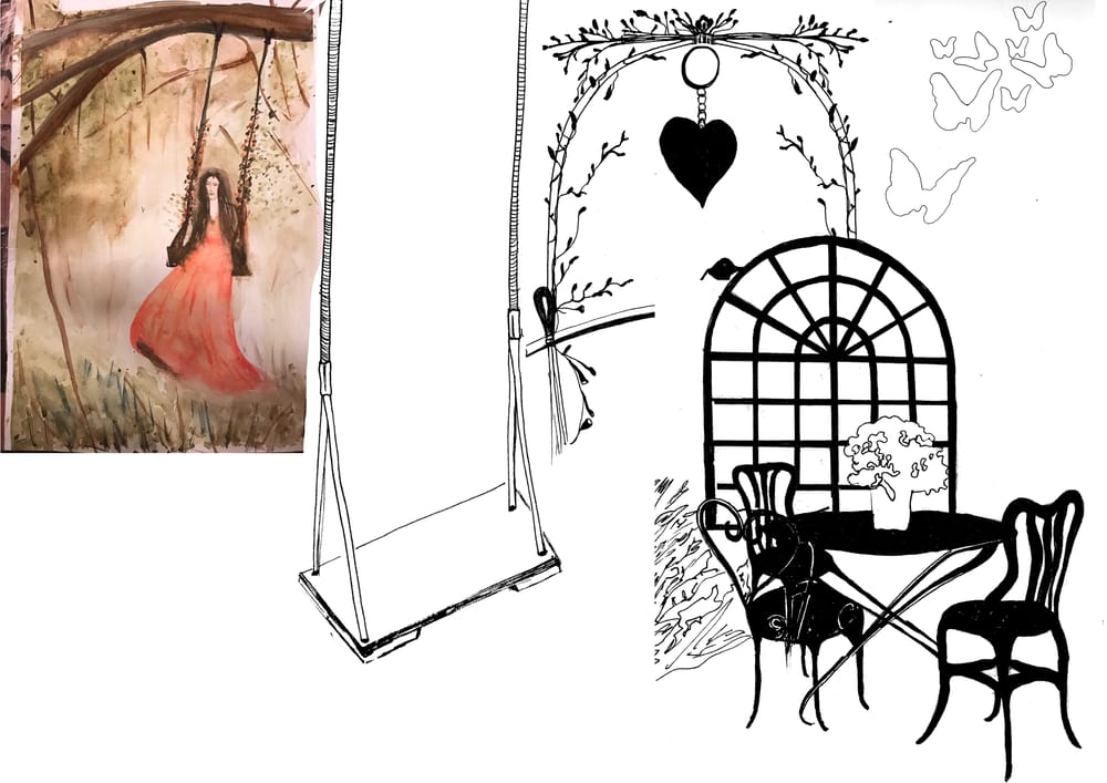 Workshop Designing Focal Point Prints - image 1 - student project